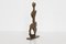 Aristide Patsoglou, Abstract Greek Sculpture Figure with Golden-Brown Patina, 1980s, Bronze 4