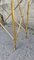 Lionhead Console Table in White Marble and Brass, Image 14