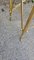 Lionhead Console Table in White Marble and Brass, Image 12