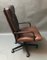 Fauteuil de Bureau Moderne en Cuir par Matteo Grassi, 1980s 2