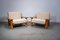 Set of Armchairs in Oak and Lama Wool, 1975 9