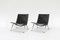 Vintage Leather PK 22 Chairs by Poul Kjærholm for Fritz Hansen, Set of 2 1