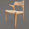 Butaca No. 55 de roble y cordón de papel de Niels Otto Møller para JL Møllers, años 50, Imagen 15