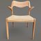 No. 55 Armchair in Oak and Paper Cord by Niels Otto Møller for J.L. Møllers, 1950s 1