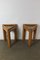 Mid-Century Rattan Couchtische, 2er Set 2