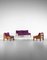 Mobilier de Salon Baronet par Marco Zanuso pour Arflex, 1964, Set de 3 2