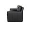 Leather Three-Seater Black Sofa from Brühl 10