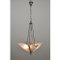Pendant Light in Press Glass, France 1