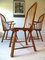 Scandinavian Beechwood Chairs, 1950s, Set of 3 9