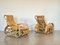 Set of Bamboo Lounge Chairs, 1980s 12