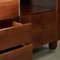 Italienisches Sideboard aus Nussholz mit Schubladen von Mobil Girgi, 1970er 12