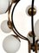 Lustre Mid-Century en Laiton et Verre Opalin de Stilnovo, Italie, 1950s 16