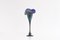 Iridescent Blue Art Glass Vase attributed to Charles Lotton 5