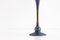 Iridescent Blue Art Glass Vase attributed to Charles Lotton 7