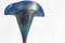 Iridescent Blue Art Glass Vase attributed to Charles Lotton 3