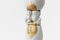 François Gueneau, Sculpture Figurative, France, 20ème Siècle, Porcelaine & Métal 3