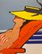 Original Vintage Relax Offset Poster by René Gruau, 1980s 7