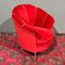 Armchair in Velvet, 1950s 4
