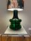 Vintage Doria Lamp in Green Opal Glass with Interior Lighting from Doria Leuchten, 1970s 3