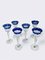 Crystal Champagne Glasses from Val Saint Lambert, Set of 6 2