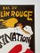 Original Vintage Bal du Moulin Rouge Fascination Offset Poster by René Gruau, 1980s 5