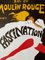 Original Vintage Bal du Moulin Rouge Fascination Offset Poster by René Gruau, 1980s 8