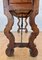 Spanish Console Table with Two Carved Drawers and Iron Stretcher, 1890s 12