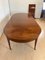 Swiss Biedermeier Extendable Dining Table in Walnut and Brass, 1820s 16