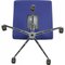 Oxford Office Chair in Blue Fabric by Arne Jacobsen, Image 7