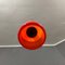 Red Glass Pendant Lamp from Stilnovo, 1950s, Image 3