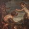 Mattia Traverso, Cherubs' Game, 1930, Oil on Canvas, Framed 7