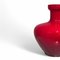 Ruby ​​Red Murano Glass Vase, Image 4