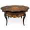 Bureau Vintage en Bois Marqueté 21