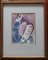 Lithograph Marc Chagall, Moses with the Stone Tablets, 1956, Lithograph, Framed 1