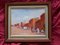 Bruno Retaux, Marrakech, 1970s, Oil on Panel, Framed 6