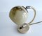 Vintage Art Deco Tischlampe aus Marmorglas 4