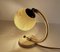 Vintage Art Deco Tischlampe aus Marmorglas 7