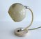 Vintage Art Deco Tischlampe aus Marmorglas 9