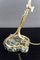 Jugendstil Schreibtischlampe aus Bronze & Marmor, Frankreich, 1890er 7