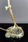 Jugendstil Schreibtischlampe aus Bronze & Marmor, Frankreich, 1890er 12