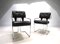 Leather Dining Chairs by Guido Faleschini for Mariani Tucroma, 1970s, Set of 2 19
