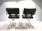 Leather Dining Chairs by Guido Faleschini for Mariani Tucroma, 1970s, Set of 2 20
