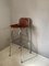 Bar Stool in Leather Les Arcs Ski Resort by Charlotte Perriand, France, 1960s 4