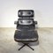 Lounge Chair and Ottoman Pouff by Charles Eames for Herman Miller, 1970s, Image 8
