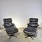 Poltrona e poggiapiedi di Charles Eames per Herman Miller, anni '70, Immagine 3