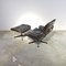 Lounge Chair and Ottoman Pouff by Charles Eames for Herman Miller, 1970s, Image 5
