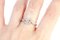 Vintage Diamant Wirbelring 5