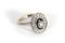 Anillo de zafiro de diamantes estilo Art Déco, Imagen 1