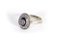 Anillo de zafiro de diamantes estilo Art Déco, Imagen 7