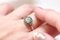 Art Deco Emerald and Diamond Ring 2